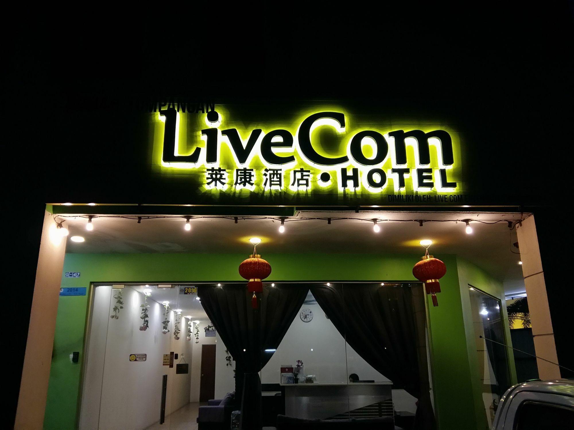 Live Com Hotel Johor Bahru Dış mekan fotoğraf